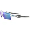 Image de Oakley, Unisexe, Lunettes de sport, FLAK 2.0 XL (Blanc brillant, Blanc poli, Prizm Sapphire, Saphirs Prizm), Blanc