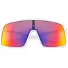 Image de Oakley, Unisexe, Lunettes de sport, Sutro (Blanc mat, Route Prizm), Blanc