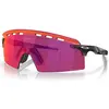 Image de Oakley, Hommes, Lunettes de sport, Encoder Strike Vented Prizm (Noir mat, Route Prizm), Noir