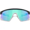 Image de Oakley, Unisexe, Lunettes de sport, Lunettes de soleil OO9280 noir délavé (Noir mat, Prizm Sapphire, Saphirs Prizm), Noir