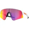 Image de Oakley, Unisexe, Lunettes de sport, Sutro Lite Sweep - Prizm (blanc mat, Route Prizm), Blanc