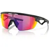 Image de Oakley, Unisexe, Lunettes de sport, Sphaera (Noir mat, Route Prizm), Rose, Noir
