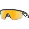 Image de Oakley, Unisexe, Lunettes de sport, Sphaera Lunettes de sport (Carbone mat, Prizm 24k polarisé, Prizm 24K polarisé), Noir