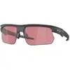 Image de Oakley, Unisexe, Lunettes de sport, Bisphaera (Carbone mat, PRIZM DARK GOLF), Noir