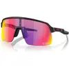 Image de Oakley, Unisexe, Lunettes de sport, Lunettes de vélo Sutro Lite Moto GP Prizm Road (Noir mat, Route Prizm), Noir