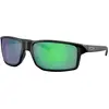 Image de Oakley, Unisexe, Lunettes de soleil, Gibston XL Sonnenbrille Noir Mat / Jade Prizm