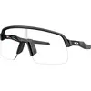 Image de Oakley, Unisexe, Lunettes de sport, Sutro Lite S - Radbrille (Noir mat, Clear Photochromic), Noir