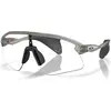 Image de Oakley, Hommes, Lunettes de sport, Stunt Devil - Fahrradbrille (Encre grise, CLEAR phototrope), Gris