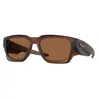 Image de Lunettes de soleil Oakley Oo9514 Instagator Homme Rootbeer Matte/58-18-142 brown