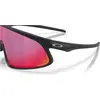 Image de Oakley, Unisexe, Lunettes de sport, RSLV 141 (Noir mat, Route Prizm), Noir