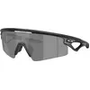 Image de Oakley, Unisexe, Lunettes de sport, Sphaera Strike (Noir mat, Prizm Noir), Noir