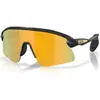 Image de Oakley, Unisexe, Lunettes de sport, Stunt Devil S (Black Splatter mat, Prizm 24k), Or, Noir