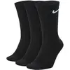 Image de Nike, Unisexe, Chaussettes, Everyday Cushioned, Noir, (Lot de 3, 38 - 42)