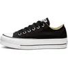 Image de Converse Chuck Taylor All Star Lift Ox Noir Blanc Baskets Femme 560250C 37.5
