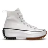 Image de Baskets Unisexe Converse Run Star Hike High Blanc Noir Gomme 166799C 38