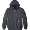 Image de Sweat à capuche Rain Defender quart de zip - T.S - Gris carbone - CARHARTT - S1100617026S