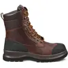 Image de Carhartt, Chaussures de travail, DETROIT HIGHBOOT DARK BROWN Gr.45,S3 WATERPR. (S3, 45)