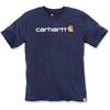 Image de Carhartt EMEA Core Logo Workwear Short Sleeve T-shirt, bleu, taille M pour Hommes