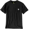 Image de Carhartt, Hommes, T-shirt, Workw Pocket S/S, Noir, (XXL)