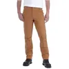 Image de Carhartt, Pantalon de travail, STRETCH DUCK DOUBLE FRONT BROWN Taille W34/L30 (W34/L30)