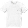 Image de Carhartt Workwear Pocket T-shirt femme, blanc, taille M pour Femmes