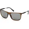 Image de Timberland, Hommes, Lunettes de soleil, Polarisé Smoke Rectangulaire de Soleil pour Hommes