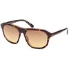 Image de Guess, Unisexe, Lunettes de soleil, Men's Sunglasses GU00057-6052F à¸ 60 mm