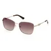 Image de Lunettes de Soleil Guess GU7884 57/16/140 32F shiny pale gold METAL SUNGLASSES WOMAN Guess GU7884 shiny pale gold Sun glasses 57 16