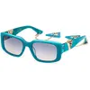 Image de Guess, Unisexe, Lunettes de soleil, Blue Shaded Sunglasses