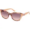 Image de Guess by Marciano, Femmes, Lunettes de soleil, Orange Brown Cat Eye Sunglasses