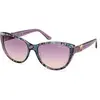 Image de Guess by Marciano, Femmes, Lunettes de soleil, Violet Cat Eye Sunglasses Acetate