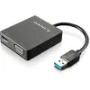 Image de Lenovo USB 3.0 à (HDMI, VGA, 21.50 cm), Adaptateur données + vidéo, Noir