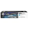 Image de HP 981X - 116 ml - à rendement élevé - cyan - original - PageWide - cartouche d'encre - pour PageWide Enterprise Color MFP 586; PageWide Managed Color E55650