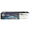 Image de HP 981X - 116 ml - à rendement élevé - jaune - original - PageWide - cartouche d'encre - pour PageWide Enterprise Color MFP 586; PageWide Managed Color E55650