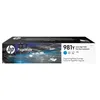 Image de HP 981Y - 185 ml - à rendement extrêmement élevé - cyan - original - PageWide - cartouche d'encre - pour PageWide Enterprise Color MFP 586; PageWide Managed Color E55650