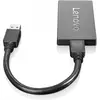 Image de Lenovo Adaptateur ThinkPad Universal USB3.0 vers DP (7.50 cm), Adaptateur données + vidéo, Noir