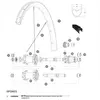 Image de Mavic Rayons Arrière Droits Xa Pro Carbon 27.5 2017-18 12 Unités 270 mm