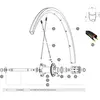 Image de Mavic Jante Arrière Ksyrium Pro Exalith 17c 700 - 28´´