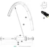 Image de Mavic Rayons Avant Kysrium Pro Ust 2018 9 Unités 285.5 mm