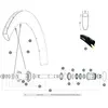 Image de Mavic Rayons Arrière Gauches Comete Pro Carbon Sl T 10 Unités 236 mm