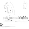 Image de Mavic Jante Comete Pro Carbon Sl Tubular Rear 700 - 28´´ 24H