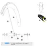 Image de Mavic Jante Avant Comete Pro Carbon Exalith 700 - 28´´ 16H