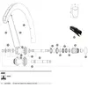 Image de Mavic Jante Arrière Cosmic Pro Carbon Sl Ust Disc 700 - 28´´ 24H