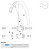 Image de Mavic Rayons Gauches Crossmax Elite Carbon 27.5 12 Unités 271 mm