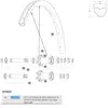 Image de Mavic Rayons Xa Pro Carbon 27.5 Front/rear 12 Unités 269 mm