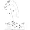 Image de Mavic Rayons Avant Comete Pro Carbon Exalith 12 Unités 287 mm