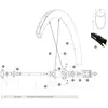 Image de Mavic Jante Cosmic Pro Carbon Ust Rear 700 - 28´´