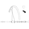 Image de Mavic Rayons Gauches Ksyrium Pro Carbon Sl Ust 12 Unités 291 mm