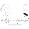 Image de Mavic Rayons Arrière Gauches Comete Pro Carbon Sl Ust 12 Unités 261 mm