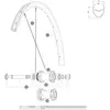 Image de Mavic Rayons Gauches Ksyrium Disc 12 Unités 295 mm
